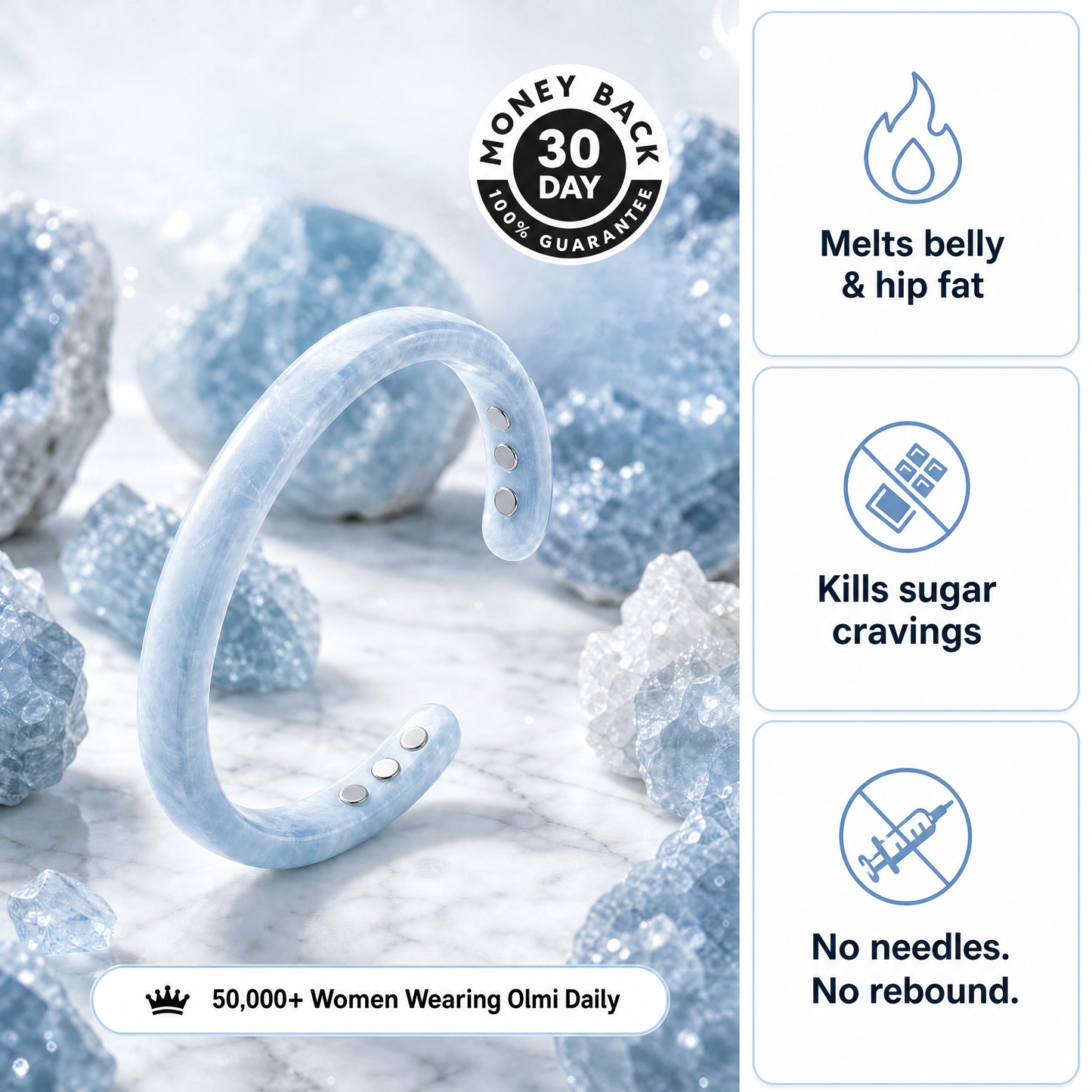 Olmi Celestite — The Cortisol Reset